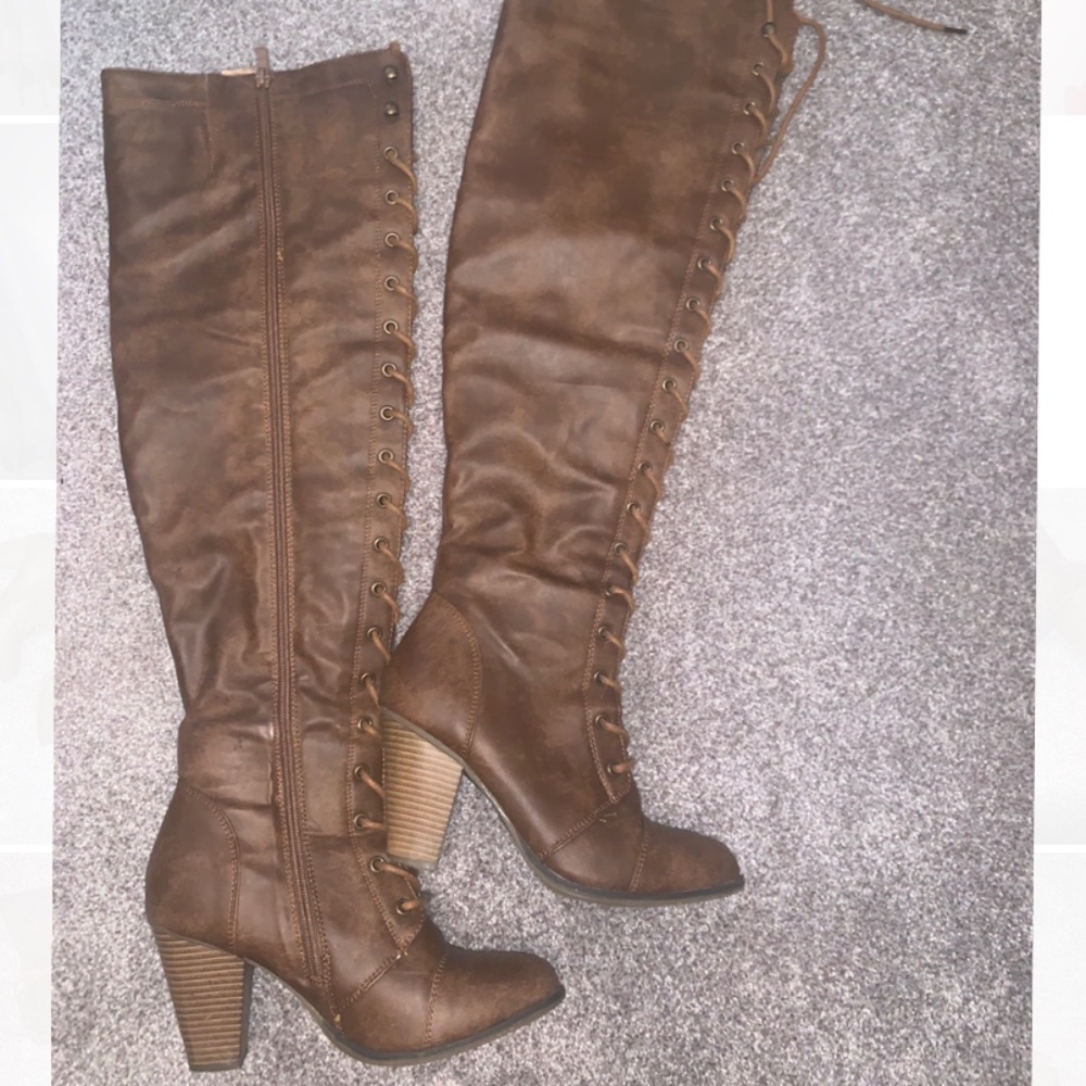 Thigh high boot